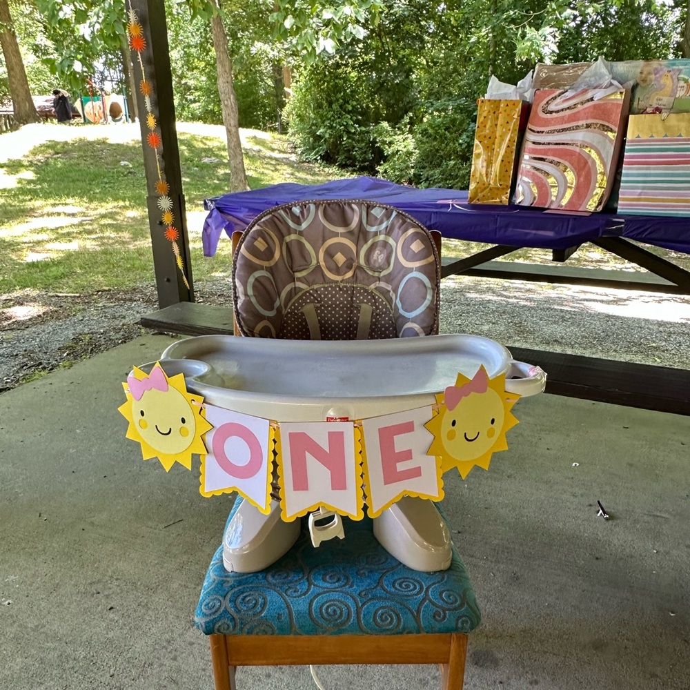 Sunshine 1st Birthday Party Decorations